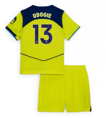 Tottenham Hotspur Destiny Udogie #13 Tredjetrøje Børn 2025-26 Kortærmet (+ Korte bukser)